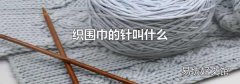 织围巾的针叫什么