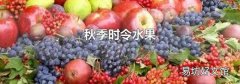 秋季时令水果