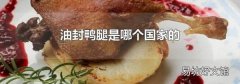 油封鸭腿是哪个国家的
