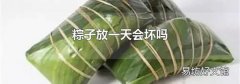 粽子放一天会坏吗