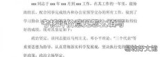考核评价意见怎么填写