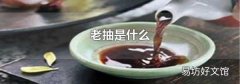 老抽是什么