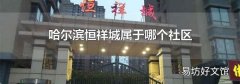 哈尔滨恒祥城属于哪个社区