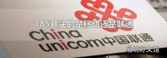 185开头的是移动还是联通