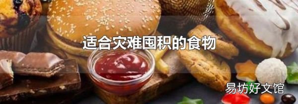 适合灾难囤积的食物