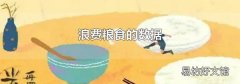 浪费粮食的数据