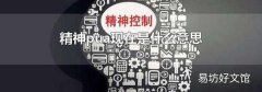 精神pua现在是什么意思