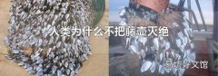 人类为什么不把藤壶灭绝