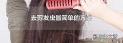 去剪发虫最简单的方法