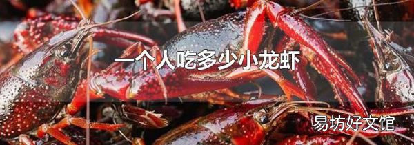 一个人吃多少小龙虾