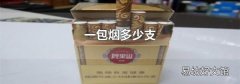 一包烟多少支