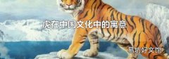 虎在中国文化中的寓意