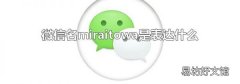 微信名miraitowa是表达什么