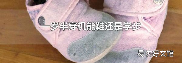 一岁半穿机能鞋还是学步