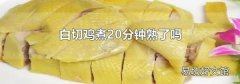 白切鸡煮20分钟熟了吗