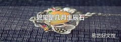 碧玺是几月生辰石