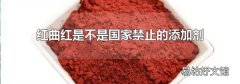 红曲红是不是国家禁止的添加剂