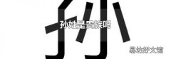孙姓是贵族吗