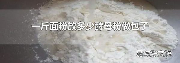 一斤面粉放多少酵母粉做包子