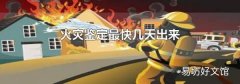 火灾鉴定最快几天出来