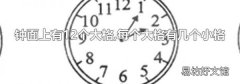 钟面上有12个大格,每个大格有几个小格