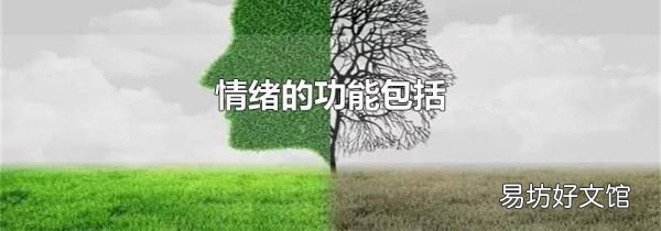 情绪的功能包括