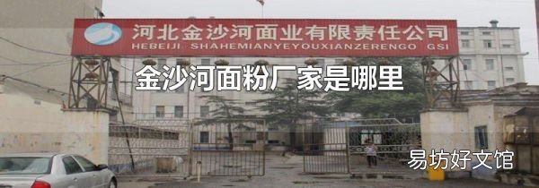 金沙河面粉厂家是哪里