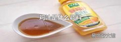 鸡汁是什么调料