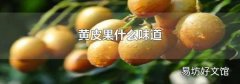 黄皮果什么味道
