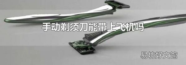 手动剃须刀能带上飞机吗