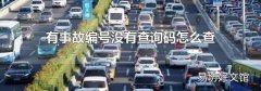 有事故编号没有查询码怎么查