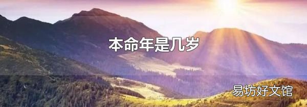 本命年是几岁