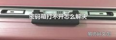 密码箱打不开怎么解决