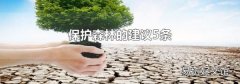 保护森林的建议5条