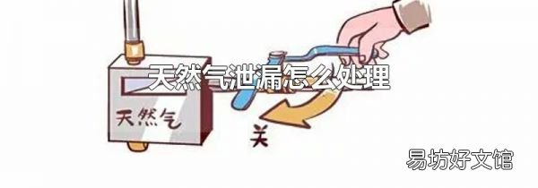 天然气泄漏怎么处理