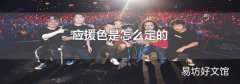 应援色是怎么定的
