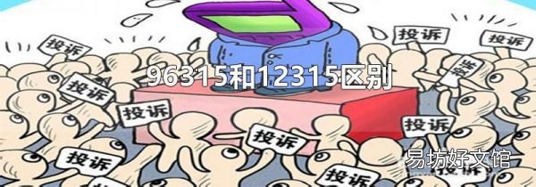 96315和12315区别