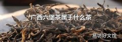 广西六堡茶属于什么茶