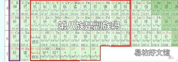 第八族是副族吗