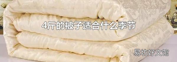 4斤的被子適合什么季節(jié)