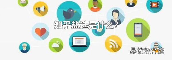 知乎鹽選是什么?