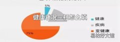 健康状况一栏怎么填
