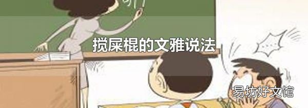 搅屎棍的文雅说法