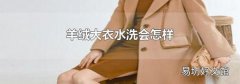 羊绒大衣水洗会怎样