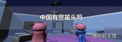 中国有警笛头吗