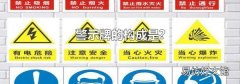 警示牌的构成是?