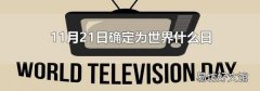 11月21日确定为世界什么日