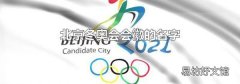 北京冬奥会会徽的名字