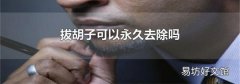 拔胡子可以永久去除吗