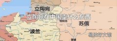 立陶宛在中国卖什么东西